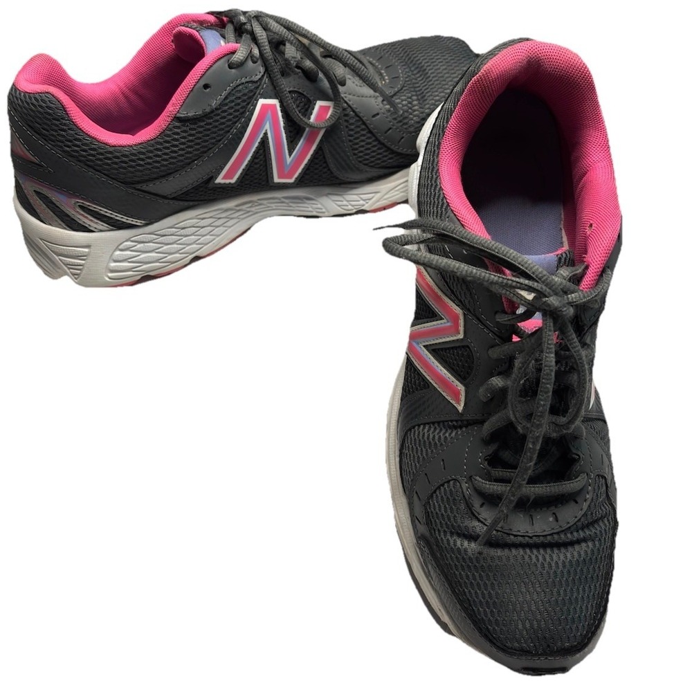 New Balance 450v3 Women Sz 11 Men Size 9.5 Running Shoes  Charcoal/Pink Athletic